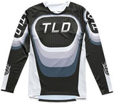 TROY LEE DESIGNS 24.1 SPRINT JERSEY REVERB RACE-  BLACK FRONT 
