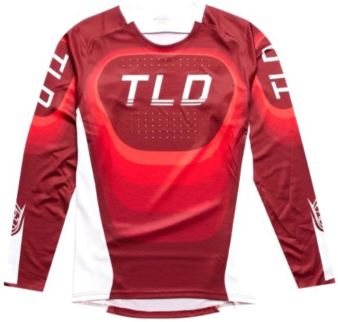 TROY LEE DESIGNS 24.1 SPRINT JERSEY REVERB RACE - RED FRONT