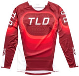 TROY LEE DESIGNS 24.1 SPRINT JERSEY REVERB RACE - RED FRONT