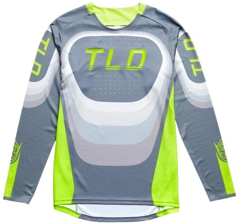 TROY LEE DESIGNS 24.1 SPRINT JERSEY REVERB RACE - CHARCOAL FRONT