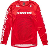 TROY LEE DESIGNS 24.1 SPRINT JERSEY REVERB SRAM SHIFTED FIERY - RED FRONT