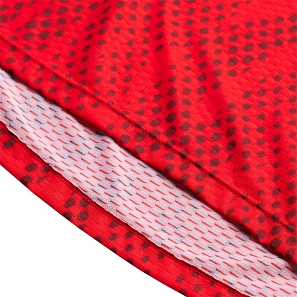 TROY LEE DESIGNS 24.1 SPRINT JERSEY REVERB SRAM SHIFTED FIERY - RED MATERIAL