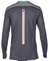 Fox Flexair Aviation LS Jersey Race Grey Vintage BACK