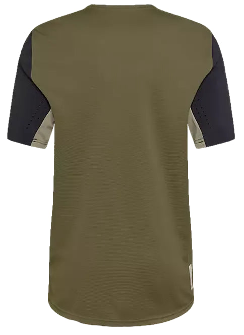 Fox Defend SS Jersey Olive Green BACK