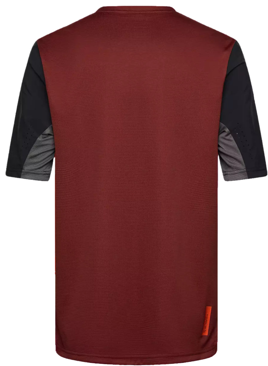 Fox Defend SS Jersey Rust  BACK 