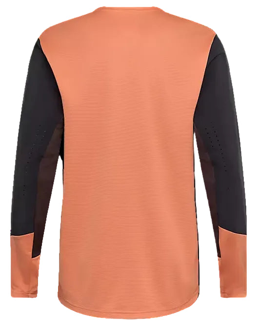 Fox Defend LS Jersey Coral BACK