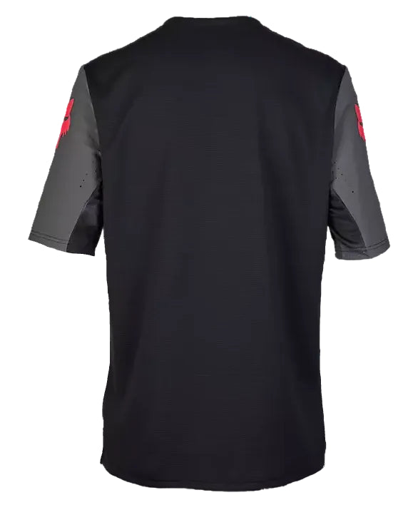 Fox DEFEND Short Sleeve JERSEY TAUNT Black BACK 