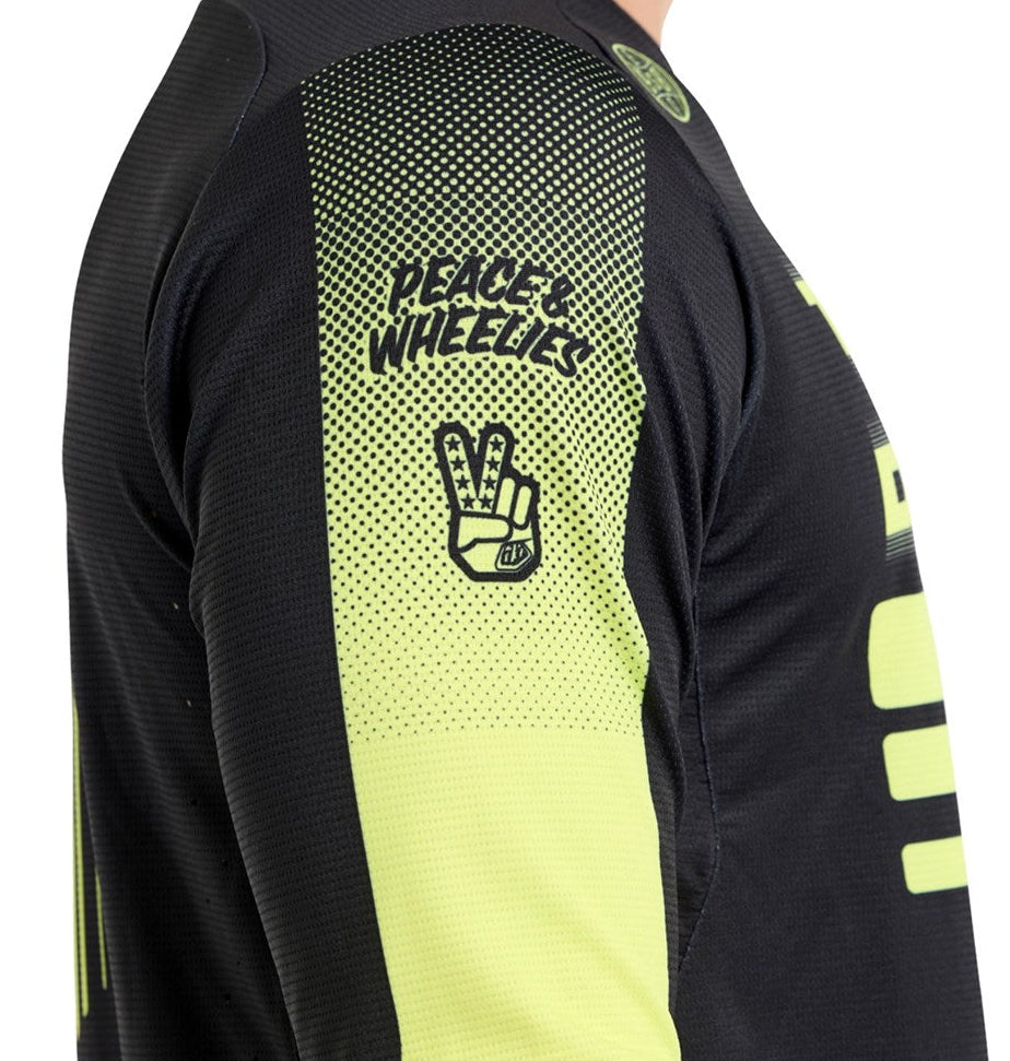 Troy Lee Designs Sprint Jersey 25.2 Segment Black DETAILS