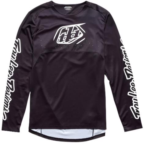 TROY LEE DESIGNS 24.1 SPRINT JERSEY ICON - BLACK FRONT