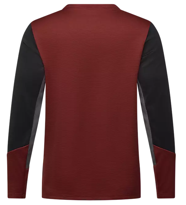 Fox Youth Defend LS Jersey Rust BACK