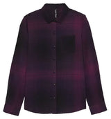 Fox Women's Traildust Flannel Shirt Sangria FRONT