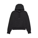 Fox Womens WORDMARK Oversized Fleece PO Black FRONT