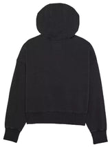 Fox Womens WORDMARK Oversized Fleece PO Black BACK