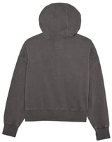 Fox Womens WORDMARK Oversized Fleece PO Pewter BACK
