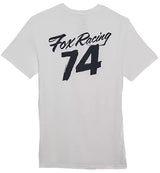 Fox Scripted SS Premium Tee Optic White BACK