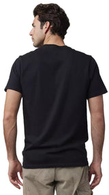 Fox Hotlaps SS Premium Tee Black BACK FACING MODEL