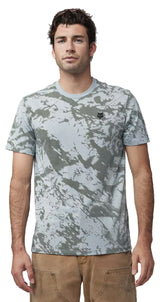 Fox Gravel SS Tech Tee Gun T-Shirt FRONT FACING MODEL