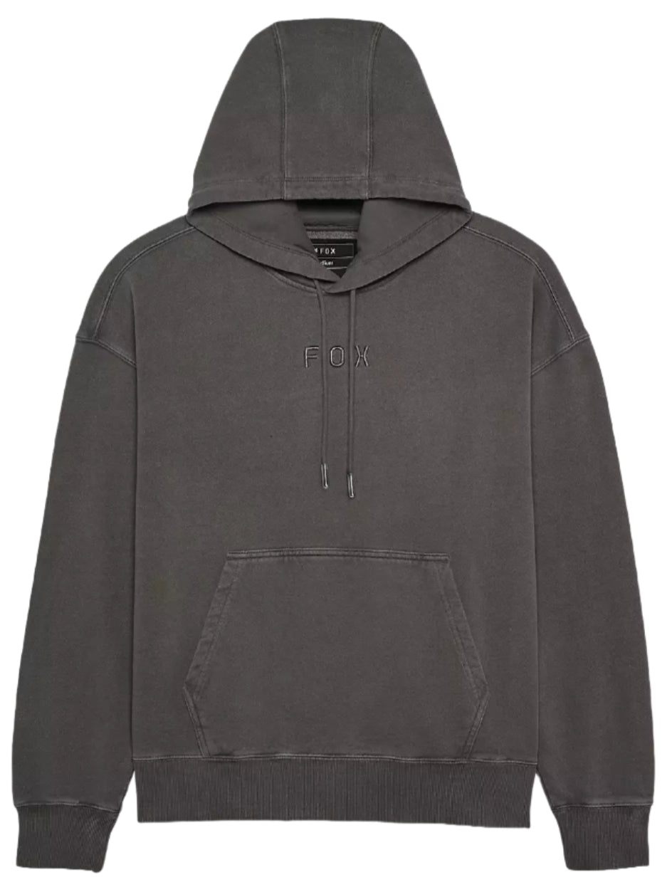 Fox WORDMARK Oversized Fleece PO Pewter FRONT