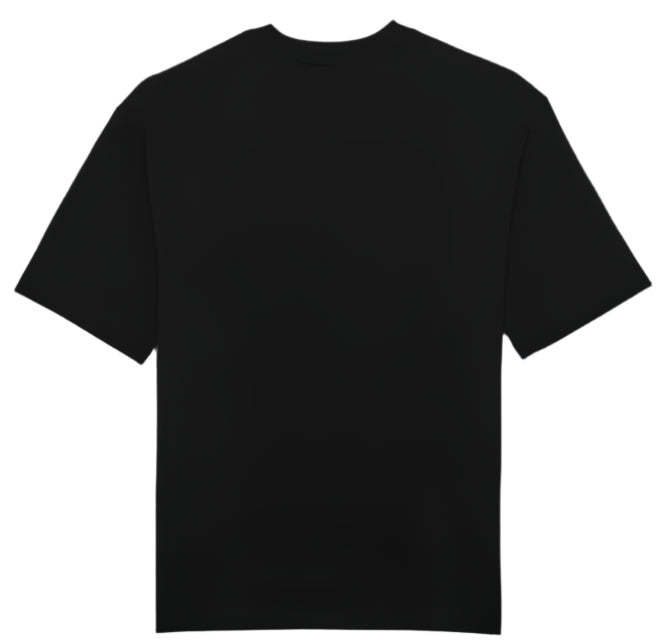 Fox WORDMARK Oversized SS TEE Black BACK