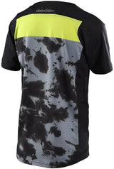 TLD SKYLINE SS Youth JERSEY BREAKS - CHARCOAL BACK