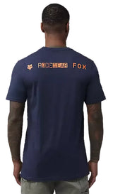 Fox RS Dream SS Premium T-Shirt Midnight BACK FACING MODEL