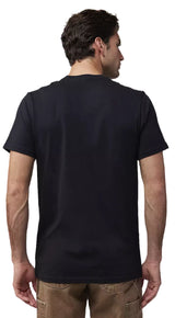 Fox Energy Face SS Premium Tee Black BACK FACING MODEL