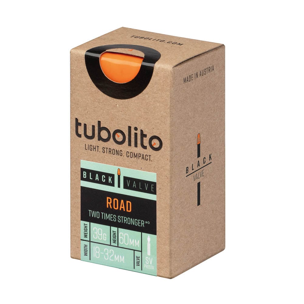 Tubolito Tubo-ROAD-700C-Presta-42 Black