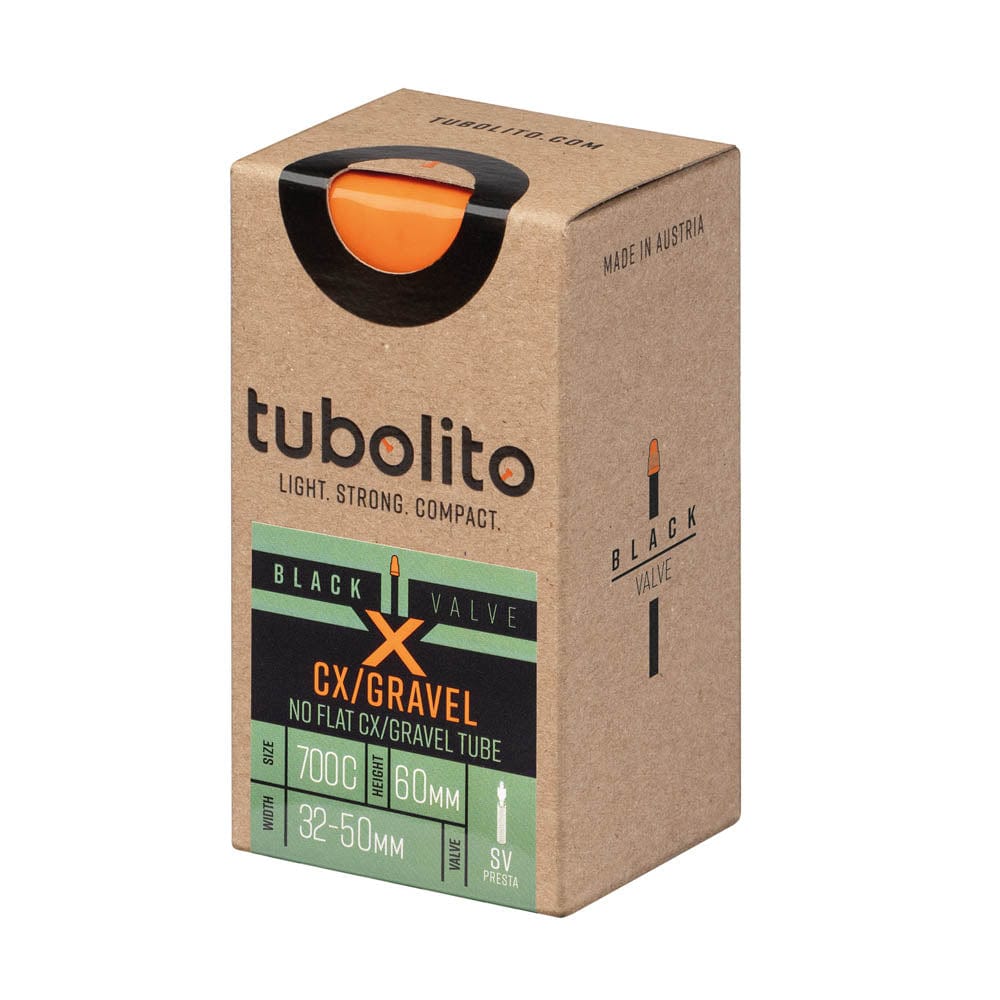 Tubolito X-Tubo-CX/Gravel-All-Presta-60 Black TPU Tube