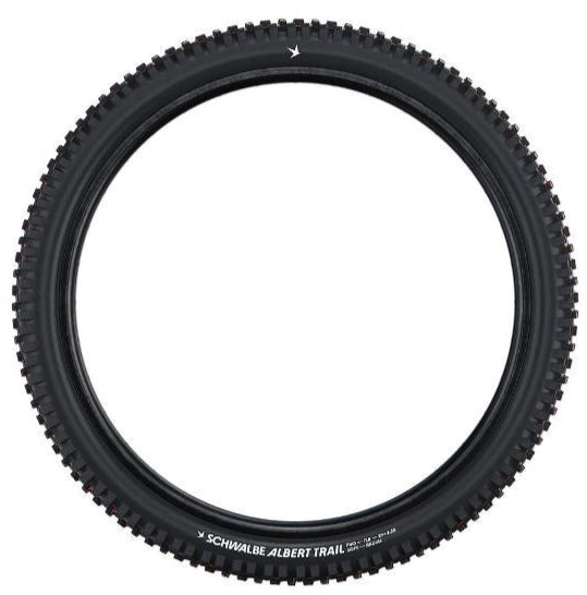 Schwalbe Albert 27.5 x 2.50 Trail Pro Radial Soft Compound Tubeless Tyre