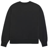 Fox WORDMARK Oversized Fleece CREW Black BACK