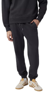 Fox WORDMARK Fleece Jogger Black FRONT FACING MODEL