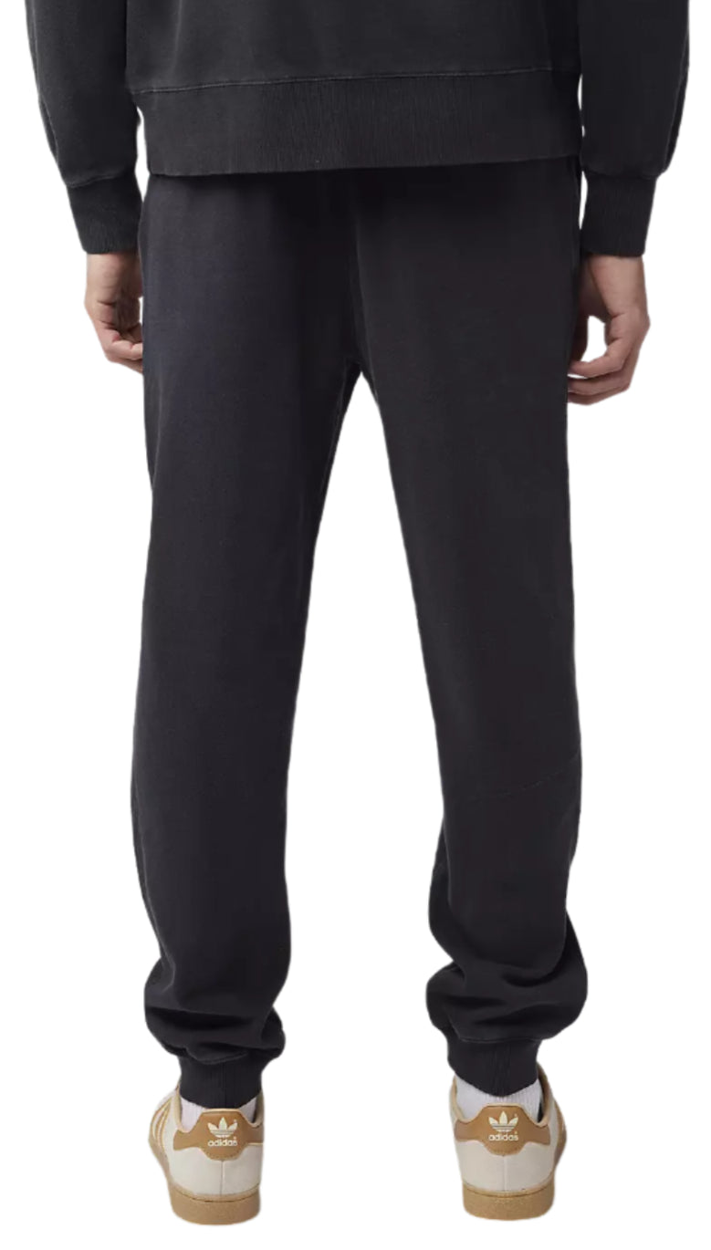 Fox WORDMARK Fleece Jogger Black BACK FACING MODEL