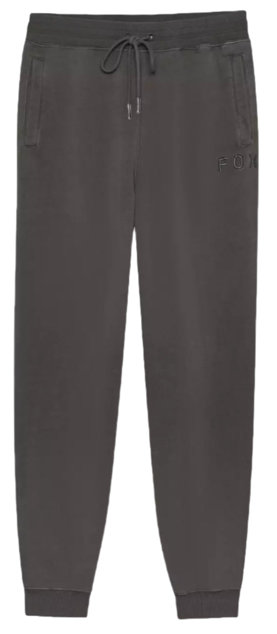 Fox WORDMARK Fleece Jogger Pewter FRONT