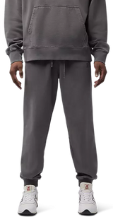 Fox WORDMARK Fleece Jogger Pewter FRONT FACING MODEL