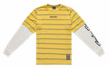 Troy Lee Designs Skyline Fakie Ride Long Sleeve Jersey Stripe Butter FRONT