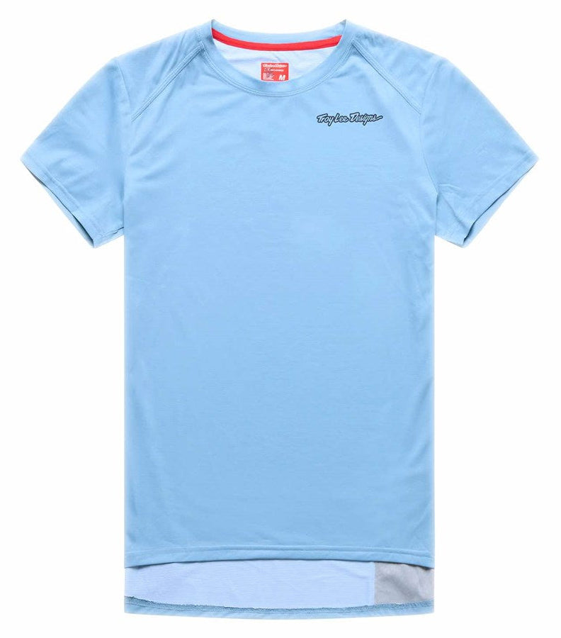 Troy Lee Designs Womens Lilium Pro Short Sleeve Jersey Mono Dawn Blue FRONT