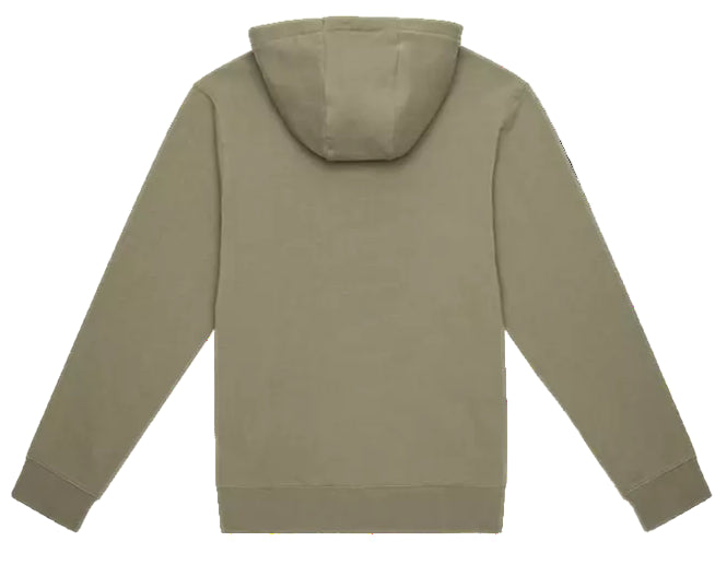 Fox Image Skull Fleece Pullover Adobe BACK