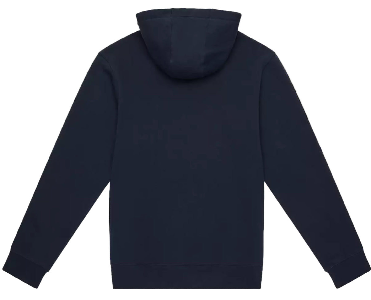 Fox Image Skull Fleece Pullover Midnight BACK 