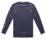Troy Lee Designs Womens Lilium Pro Long Sleeve Jersey Mono Carbon BACK
