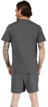 Fox Heritage SS Premium Tee Dark Shadow BACK FACING MODEL