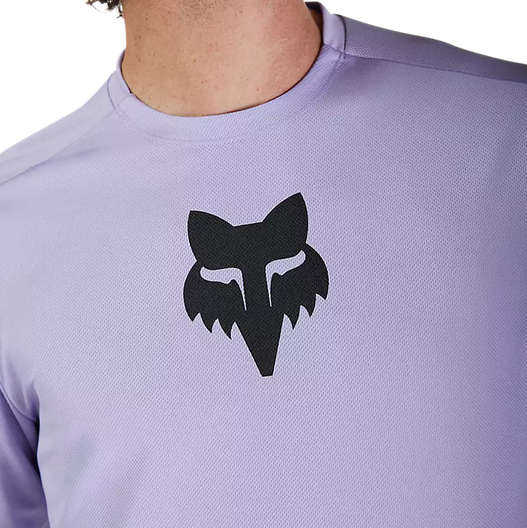 Fox Ranger SS Jersey Fox Head Lilac FRONT DETAILS