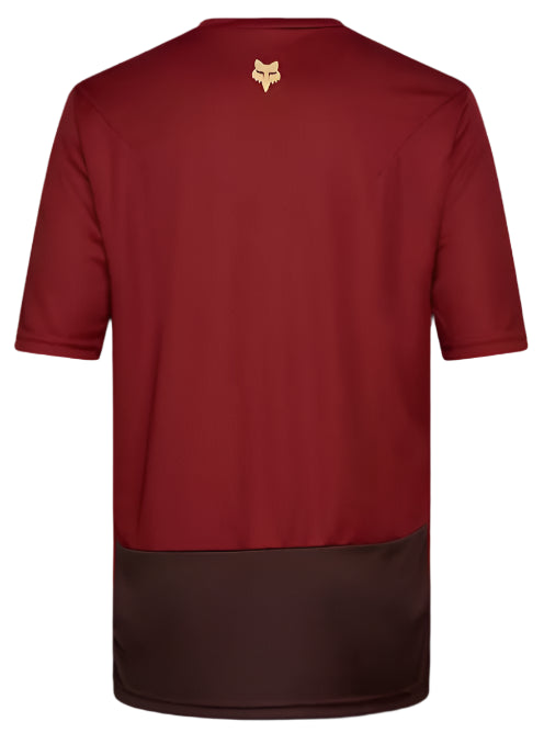 Fox Ranger SS Jersey WORDMARK Rust BACK