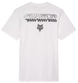 Fox Checkered SS Premium Tee Optic White BACK 