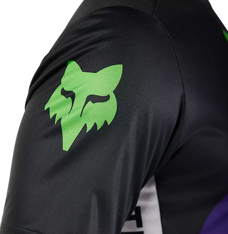 Fox Ranger SS Jersey Grid Black DETAILS