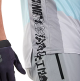Fox Ranger SS Jersey Grid Steel Gray SIDE DETAILS