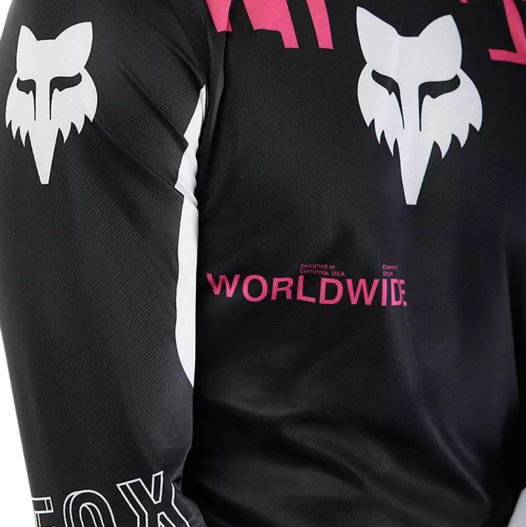 Fox Ranger Long Sleeve Jersey Digi Image Black DETAILS