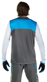 Fox Ranger Long Sleeve Jersey Digi Image White BACK FACING MODEL