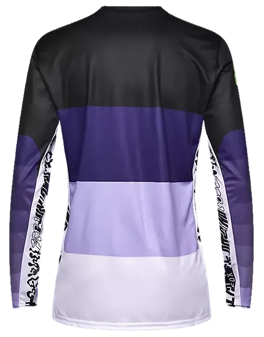 Fox Ranger LS Jersey Grid Black BACK