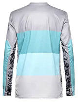 Fox Ranger LS Jersey Grid Steel Grey BACK