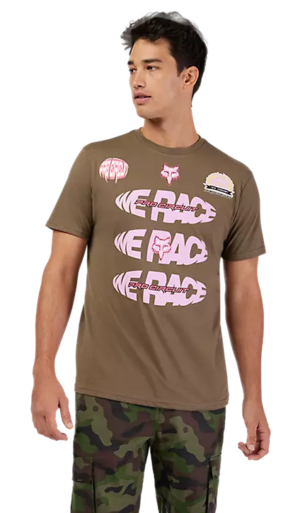 Fox Pro Circuit SS Tee Military T-Shirt FRONT FACING MODEL 